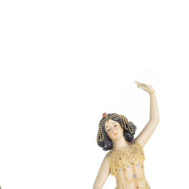 Art Deco Porcelain Salome Sculptural Group, Set of 3 For Sale - Image 4 of 6