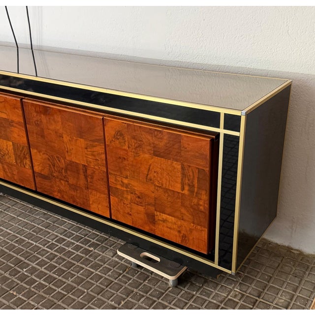 Sideboard by Mario Sabot, 1970s, in Very Good conditions. Designed 1970 to 1979 This piece is attributed to the mentioned...