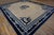 Chinoiserie 1890s Ivory Blue Open Antique Chinese Peking Dragon Carpet 10'2"x12'8" Wool Rug For Sale - Image 3 of 8