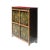 Tribal Chinese Tibetan Treasure Color Flower Graphic Storage Cabinet For Sale - Image 3 of 8