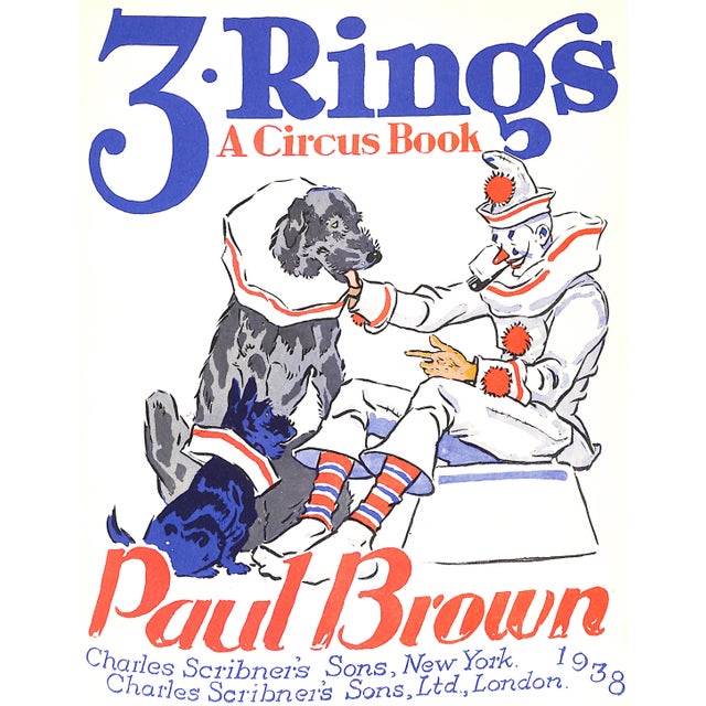 "3 Rings: A Circus Book" 1938 Brown, Paul For Sale - Image 10 of 12
