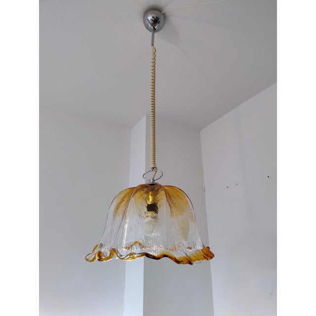Mid-Century Modern Murano Glass Pendant, 1960s For Sale - Image 16 of 18