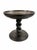 1970s Solid Wood Black Barley Twist Pedestal Compote For Sale In San Diego - Image 6 of 6