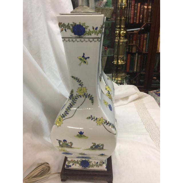 1920s Antique Chinese Lamps a Pair For Sale - Image 5 of 9