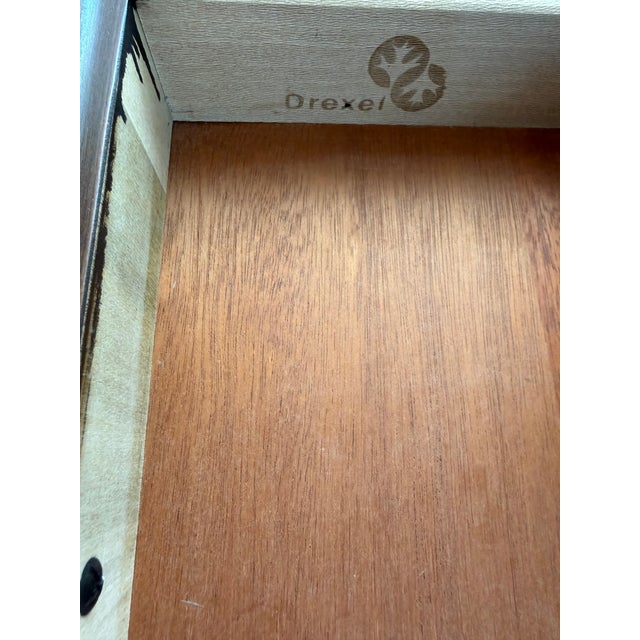 Vintage Drexel Mahogany Gateleg Drop-Leaf Table For Sale - Image 11 of 17