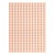 The House of Scalamandré Checkers Wallpaper, Peach For Sale