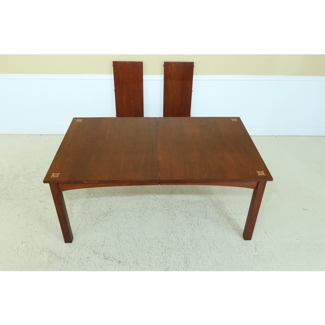 Stickley Harvey Ellis Inlay Cherry Dining Room Table Chairish