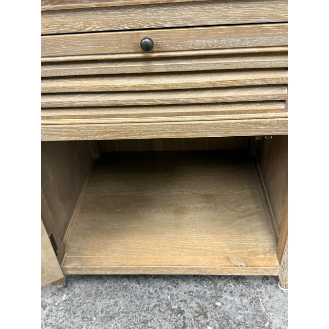 Restoration Hardware Restoration Hardware Shutter Nightstand For Sale - Image 4 of 12
