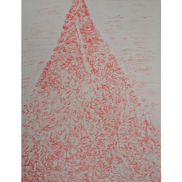 Henri Michaux, Pyramid (Accumulation), 1958, Original Engraving For Sale - Image 5 of 5