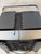 Metal 1960s Mies Van Der Rohe Style Chrome & Black Leather Cantilever Accent Desk Chair For Sale - Image 7 of 12