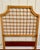 Hollywood Regency Vintage Bamboo Rattan Twin Headboard Coastal Palm Beach Style For Sale - Image 3 of 8