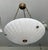 1970s Directoire Style French Alabaster Pendant Chandelier For Sale - Image 11 of 18