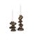 Blobby Candle Holder Set, Brass For Sale In Detroit - Image 6 of 6