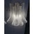 Murano Glass Selle Sconces in Polished Kromo Metal Frame by Simoeng, Set of 2 For Sale - Image 9 of 12