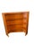 Wood Vintage Ethan Allen American Traditional Painted Corner Desk With Bookcase Hutch For Sale - Image 7 of 8