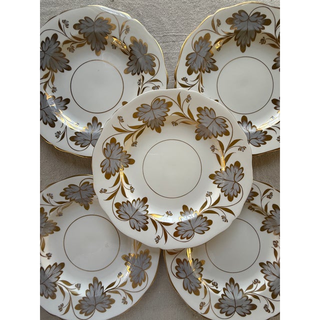 Antique Spode Copeland Rosslyn Dinner Plates Set of Six 10.75 Inch England For Sale In Chicago - Image 6 of 12