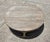 Gray Restoration Hardware Martens Coffee Table 55" Round For Sale - Image 8 of 11