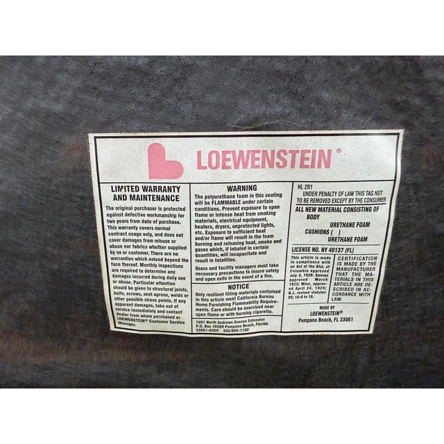 Vintage Loewenstein Curved Arm Counter Stools - Set of 4 For Sale - Image 11 of 16
