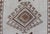 Ivory Vintage Turkish Tulu Runner With Ivory Field and Muted Brown Star Motifs For Sale - Image 8 of 13