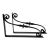 Large Antique Cast Iron Scroll Shelf Brackets For Sale