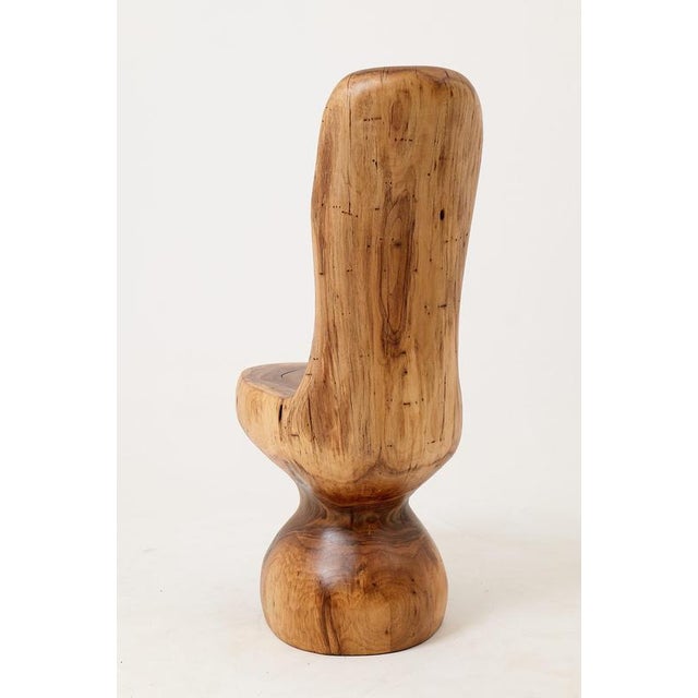 Chair in Walnut Wood by Logniture For Sale - Image 10 of 18