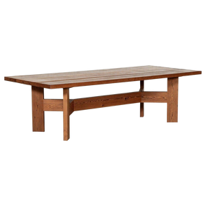 Large English Pine Refectory Table, Mid 20th Century