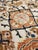 Persian Antique Persian Sultanabad Carpet, Wool Ivory, Blue, Oriental Rug Hand Knotted For Sale - Image 3 of 16