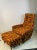 Mid-Century Modern Mid Century Adrian Pearsall Lounge Chair & Ottoman With Original Fabric - 2 Pieces For Sale - Image 3 of 10