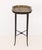 Gold Victorian Papier Mache Tray Top Faux Bamboo Table For Sale - Image 8 of 9