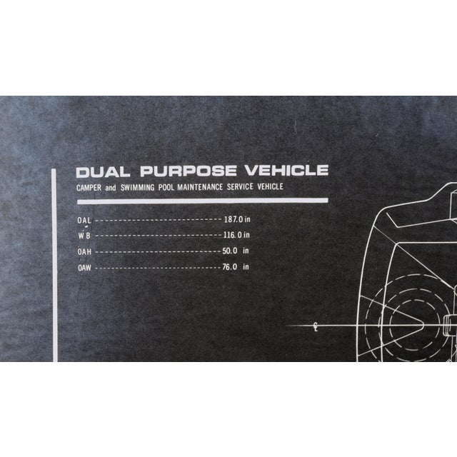 Dual Purpose Vehicle Design Concept - Stat Photograph on Cardstock by Edward T. Liljenwall For Sale - Image 4 of 7
