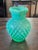 Mid-Century Modern Vintage Fenton Hobnail Uranium Glass Pitcher For Sale - Image 3 of 9