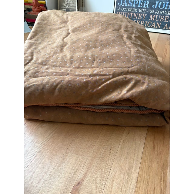 1998 Suzanne Tick for Knoll Textiles Custom "Domino" California King Comforter For Sale - Image 11 of 11