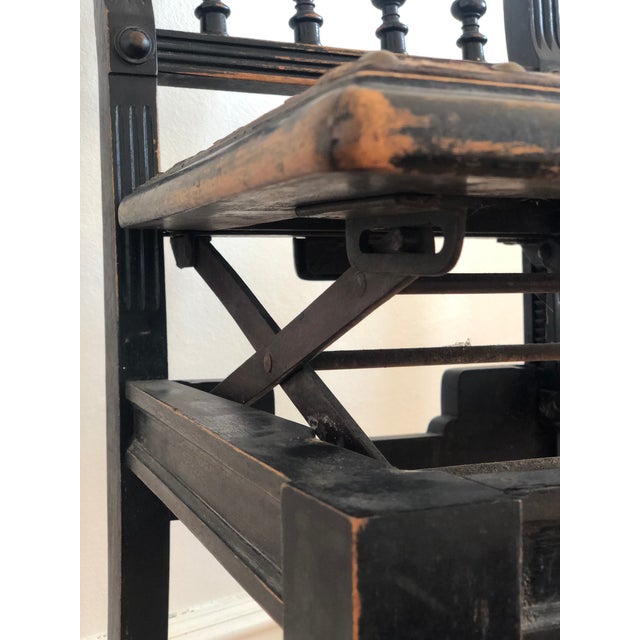 Victorian Adjustable Music Chair Beethoven 1900 For Sale - Image 11 of 12