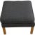 Børge Mogensen stool, model 2202, upholstered with original grey fabric and with legs of oiled oak. The chair is from 2013...