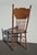 Wood Set of Six Vintage Oak Pressback Dining Room Chairs ~ French Country 2of 2 For Sale - Image 7 of 12