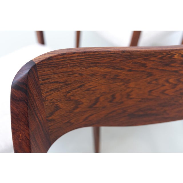 Danish Rosewood Chairs Model 71 by Niels O. Møller for J.L. Møllers, 1970s, Set of 6 For Sale - Image 16 of 18