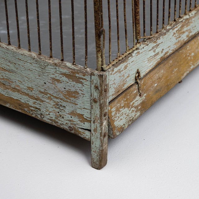 20th Century French Metal Bird Cage For Sale - Image 10 of 18