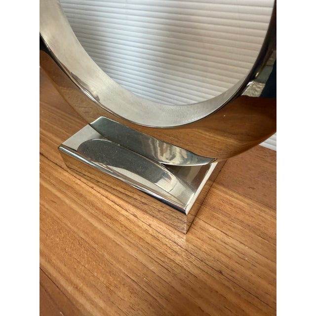 Early 21st Century Contemporary Ring Form Table Lamps, Pair For Sale - Image 5 of 12