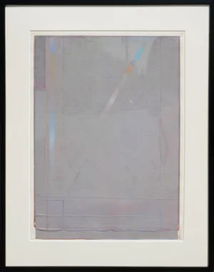 20th Century Abstract Minimalist Textured Print by Unknown