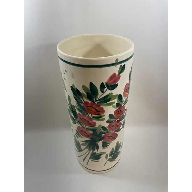 1960s-70s Ceramic Umbrella or Stick Stand Made in Spain For Sale - Image 4 of 17