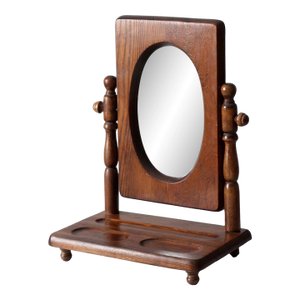 Antique Wooden Vanity Mirror