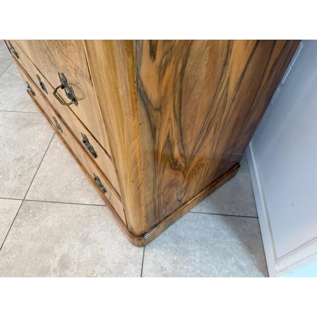 Biedermeier Writing Desk in Veneer For Sale - Image 15 of 18