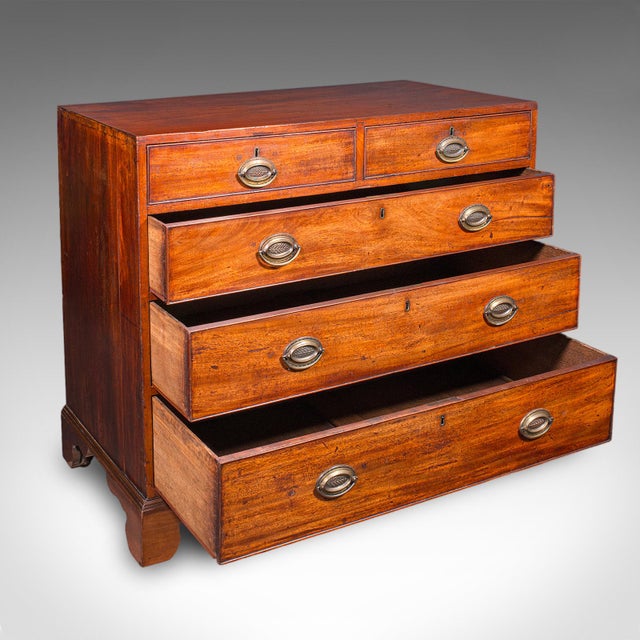 Traditional Antique Gentleman’s Tallboy, Chest of Drawers, Country House, Georgian, c.1790 For Sale - Image 3 of 12