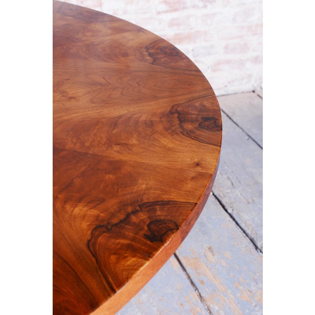 Czech Biedermeier Dining Table in Walnut, 1830s For Sale - Image 4 of 18