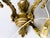 Vintage Rococo Two-Arm Wall Lamp in Brass from Polam-Meos For Sale - Image 6 of 10