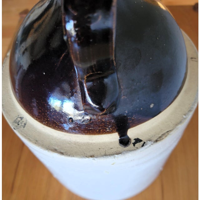 Antique Primitive Whisky Jug For Sale In Providence - Image 6 of 7
