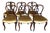 Antique Victorian Carved Walnut Dining Chairs, 1850, Set of 6 For Sale
