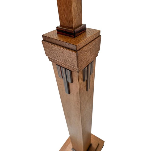 Art Nouveau Arts & Crafts Kerfschnitt Side Chair, 1900s For Sale - Image 4 of 9