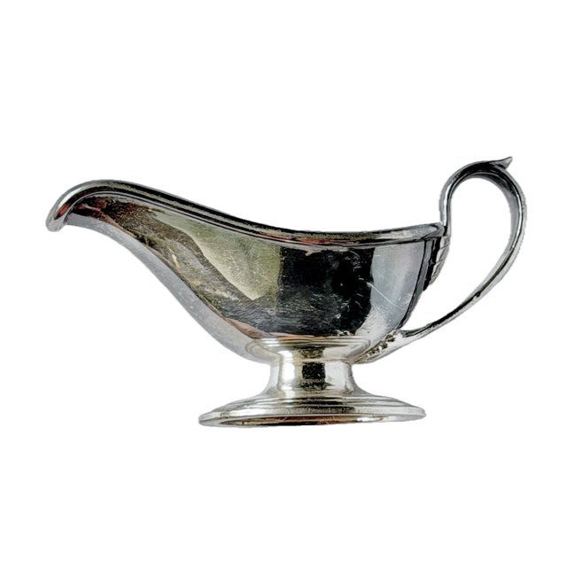 Pair Antique Silverplate Creamers For Sale In Atlanta - Image 6 of 9