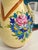 Vintage Colonia Tovar Hand-Painted Floral Clay Pitcher, Venezuelan Folk Art For Sale - Image 16 of 16